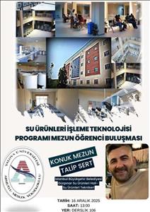Su Ürünleri İşleme Teknolojisi Programı, Mezun – Öğrenci Buluşması